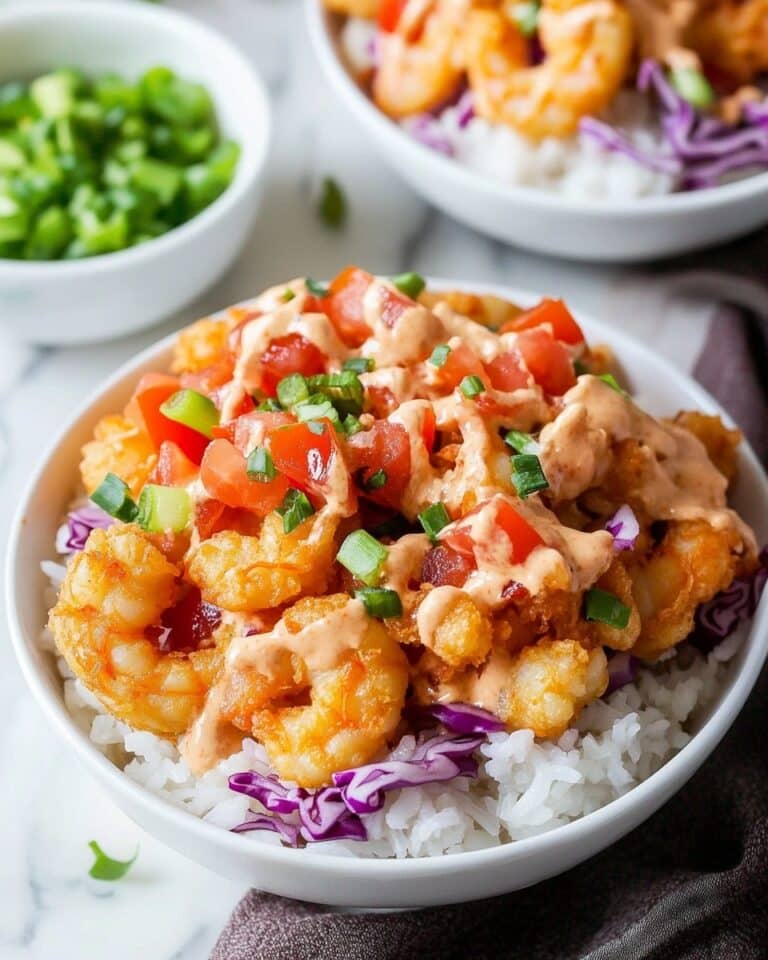 Bang Bang Shrimp Rice Bowl Recipe