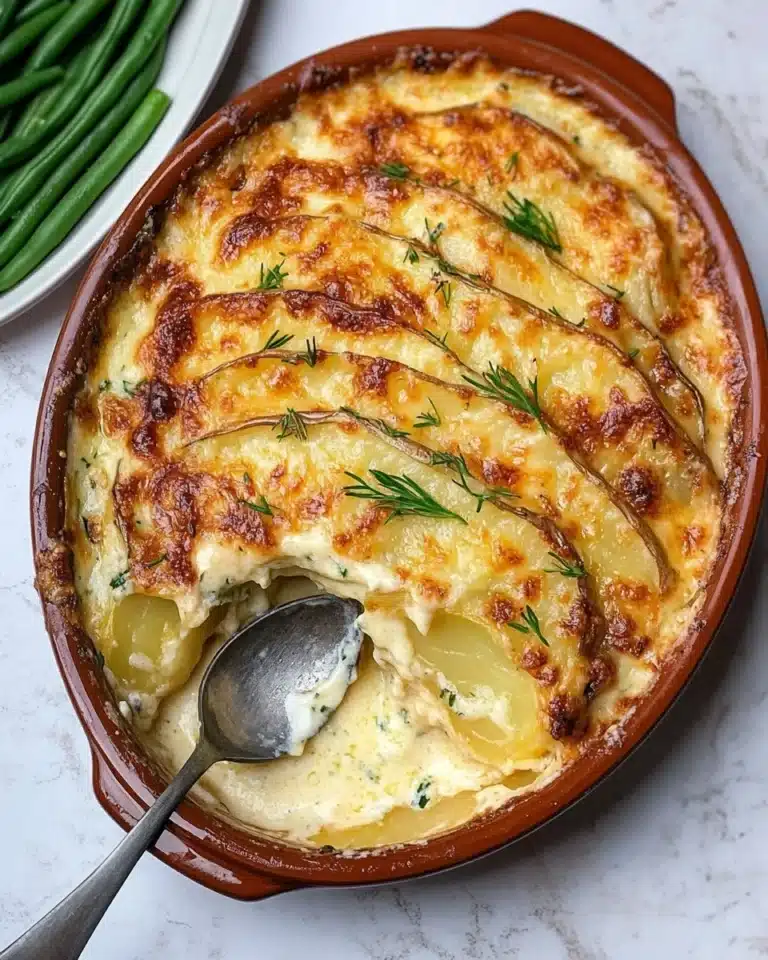 Mozzarella Potato Pie Recipe