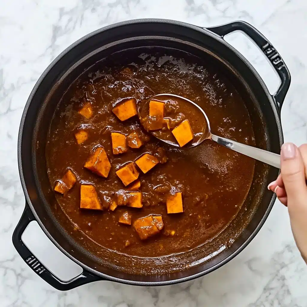 Sweet Potato & Black Bean Chili Recipe - Recipe Image