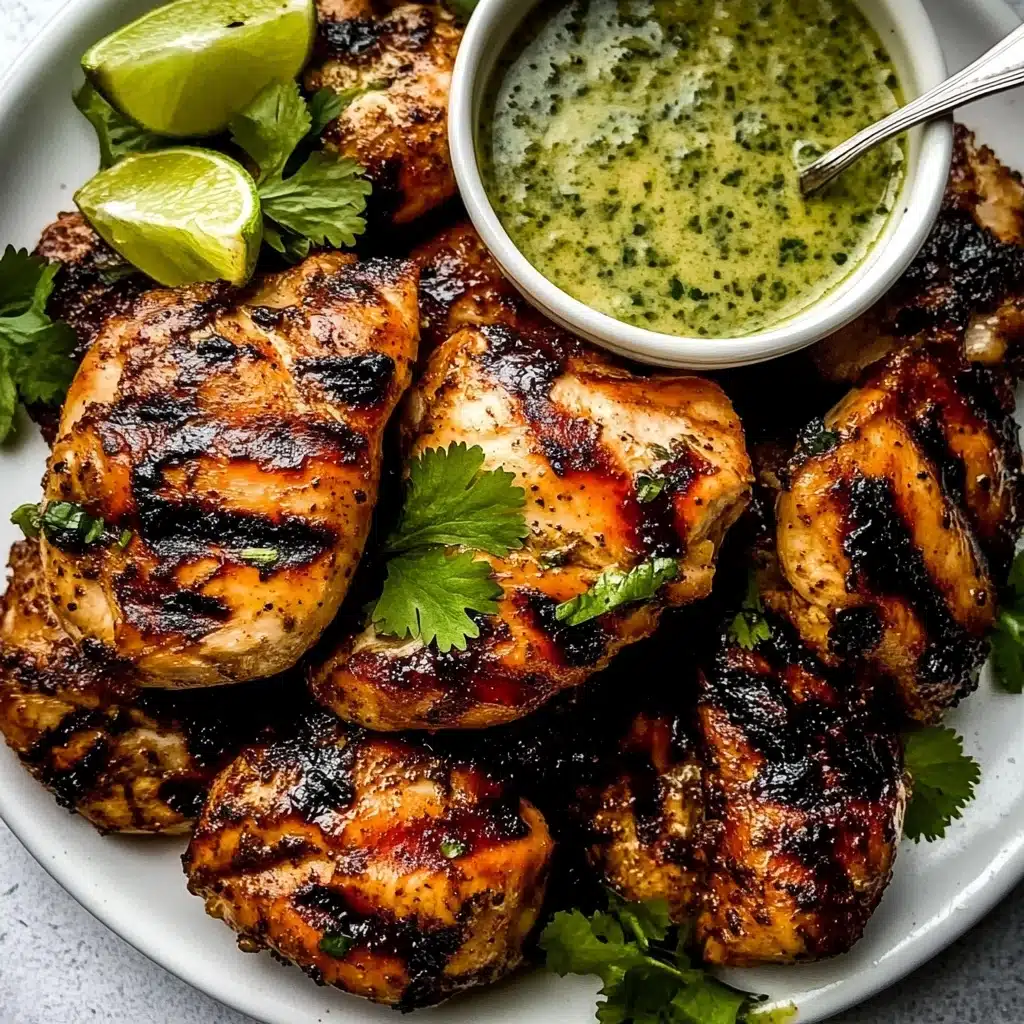 Peruvian Chicken with Green Sauce Recipe - Recipe Image