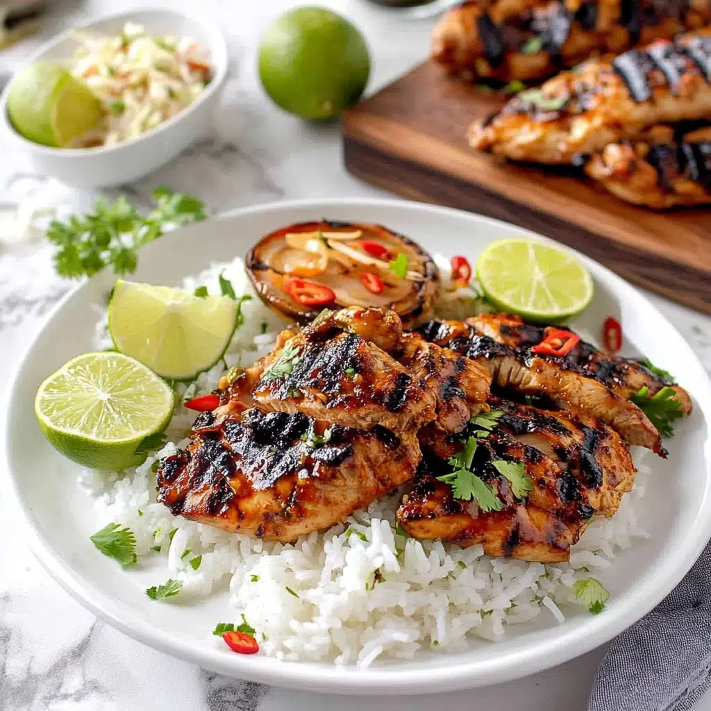 Grilled Marinated Thai Chicken (Gai Yang) Recipe - Recipe Image