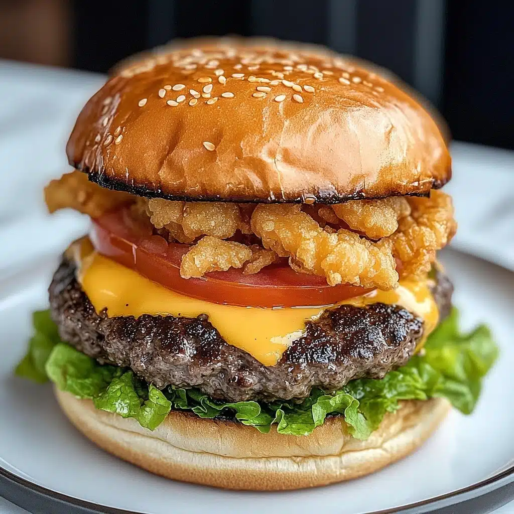 Steakhouse Burgers Recipe - Recipe Image