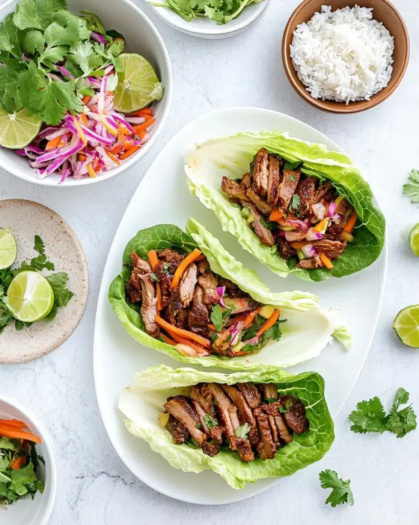 Banh Mi Lettuce Wraps Recipe