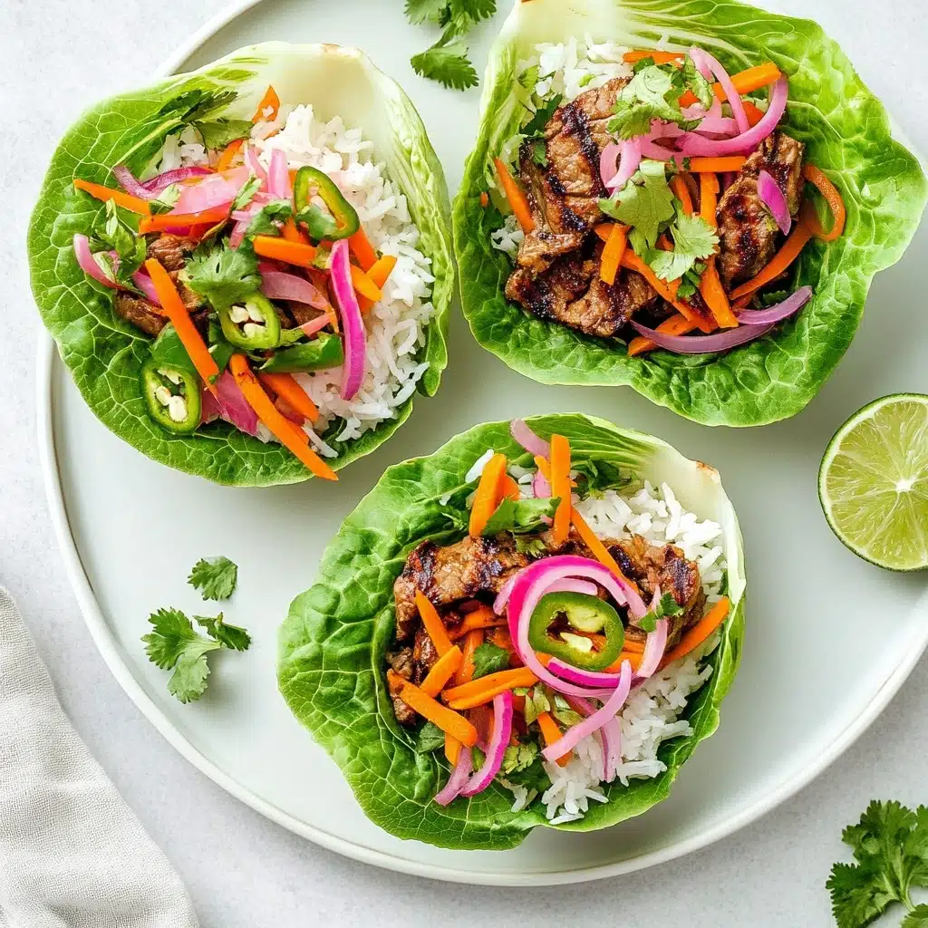 Banh Mi Lettuce Wraps Recipe - Recipe Image