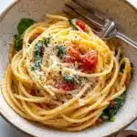 No-Cook Tomato Basil Pasta Recipe