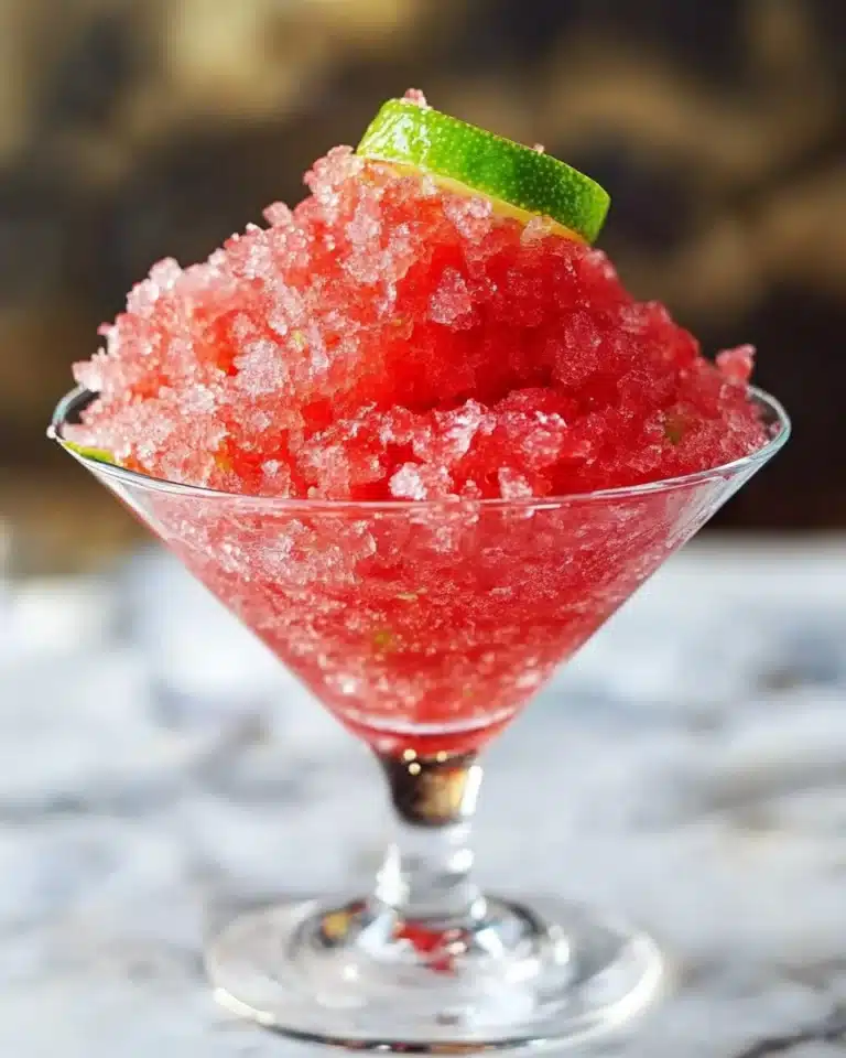 Watermelon Granita Recipe