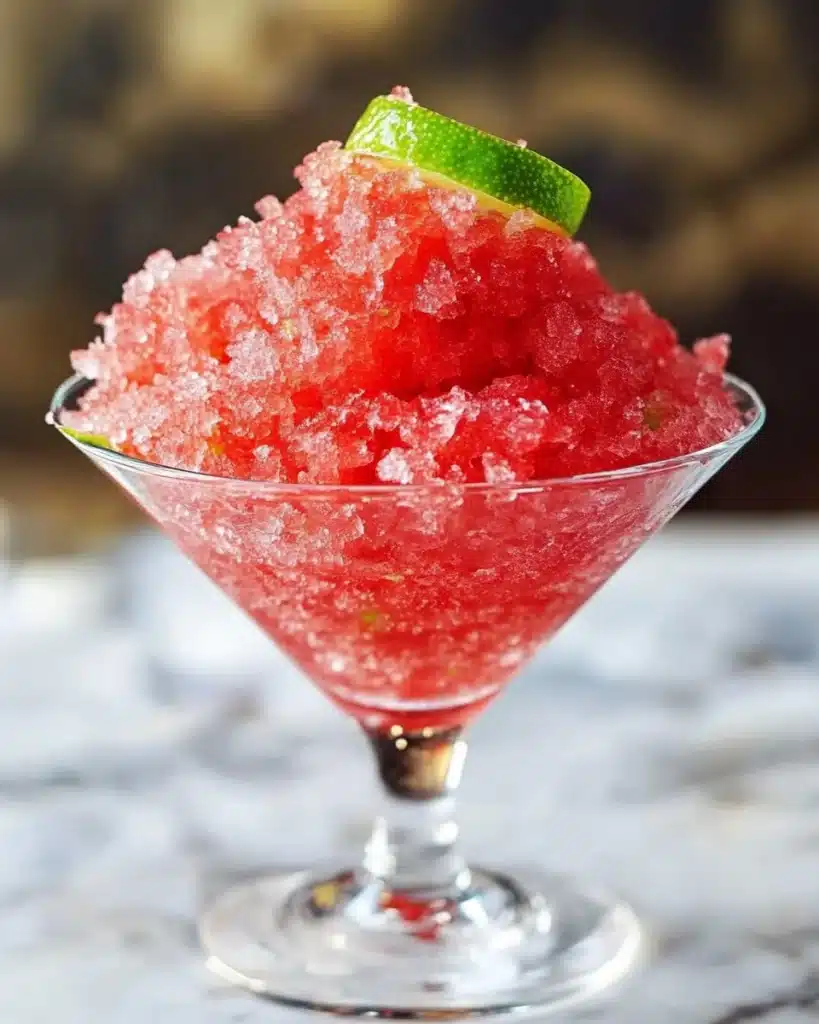 Watermelon Granita Recipe