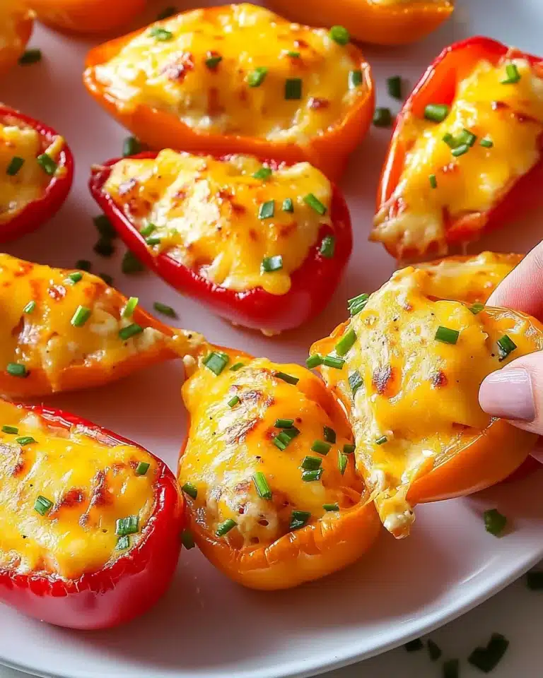 Pimento Cheese-Stuffed Mini Peppers Recipe