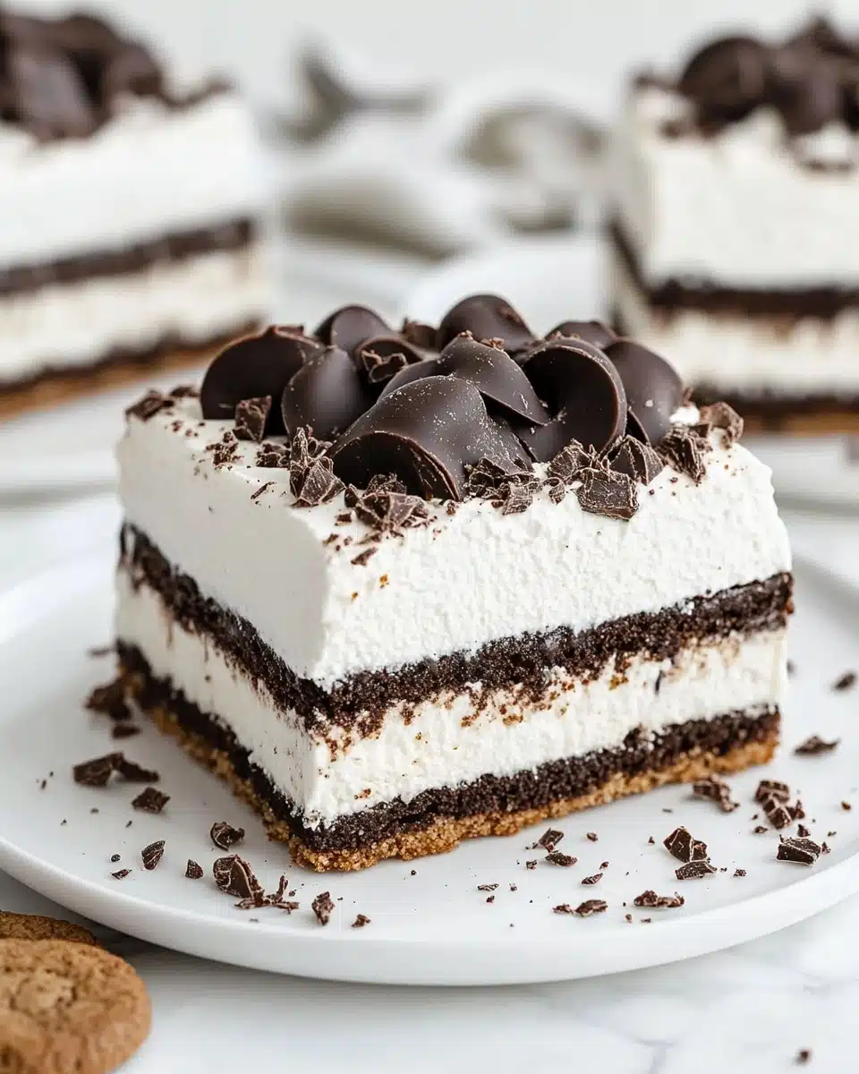 No Bake Ice Cream Sandwich Cake Recipe