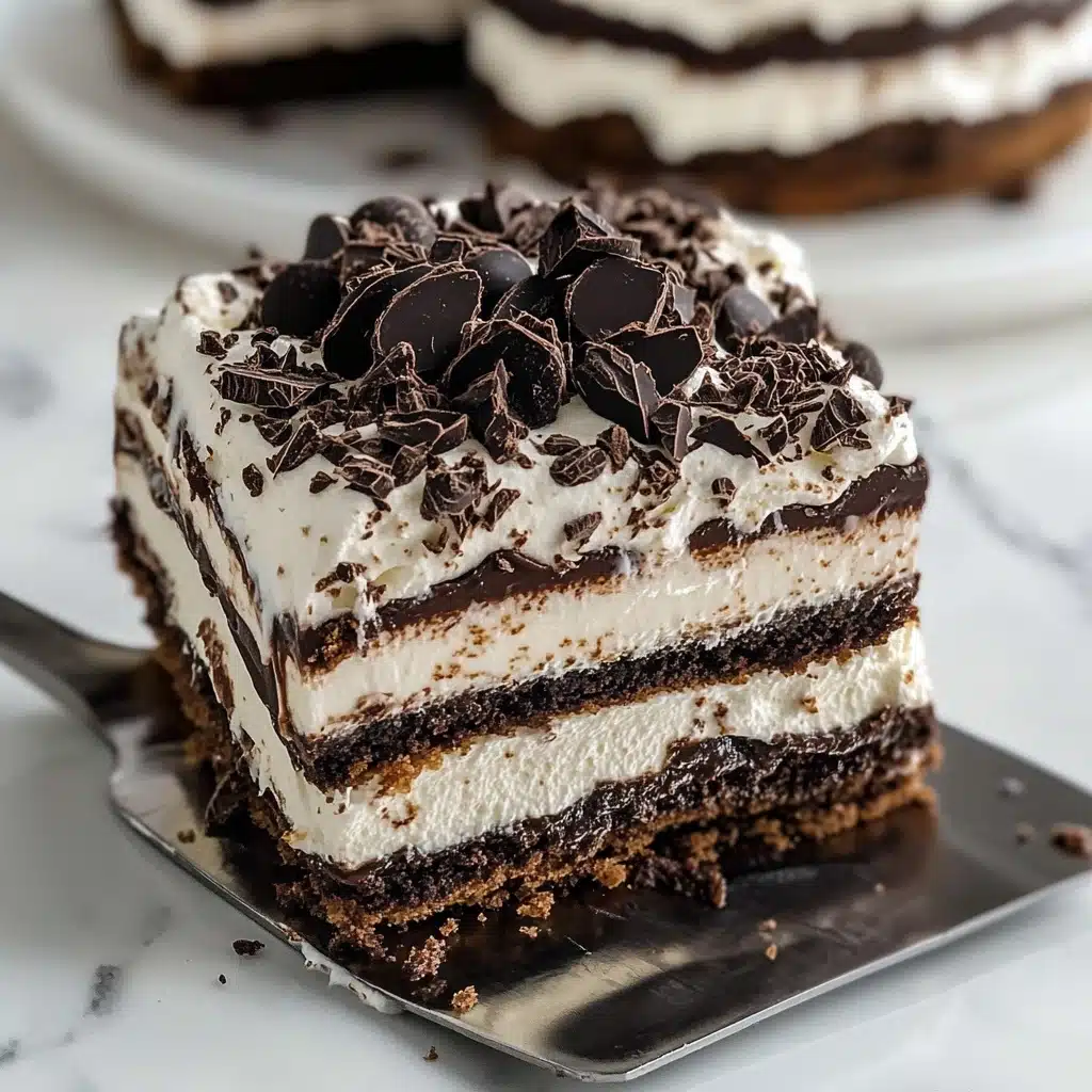 No Bake Ice Cream Sandwich Cake Recipe - Recipe Image