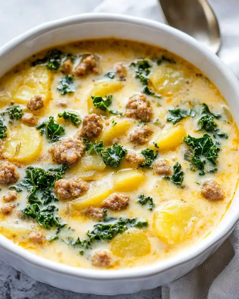 Instant Pot Zuppa Toscana (Sausage Potato Soup) Recipe