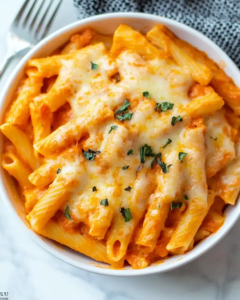 Dump and Start Instant Pot Creamy Ziti Recipe