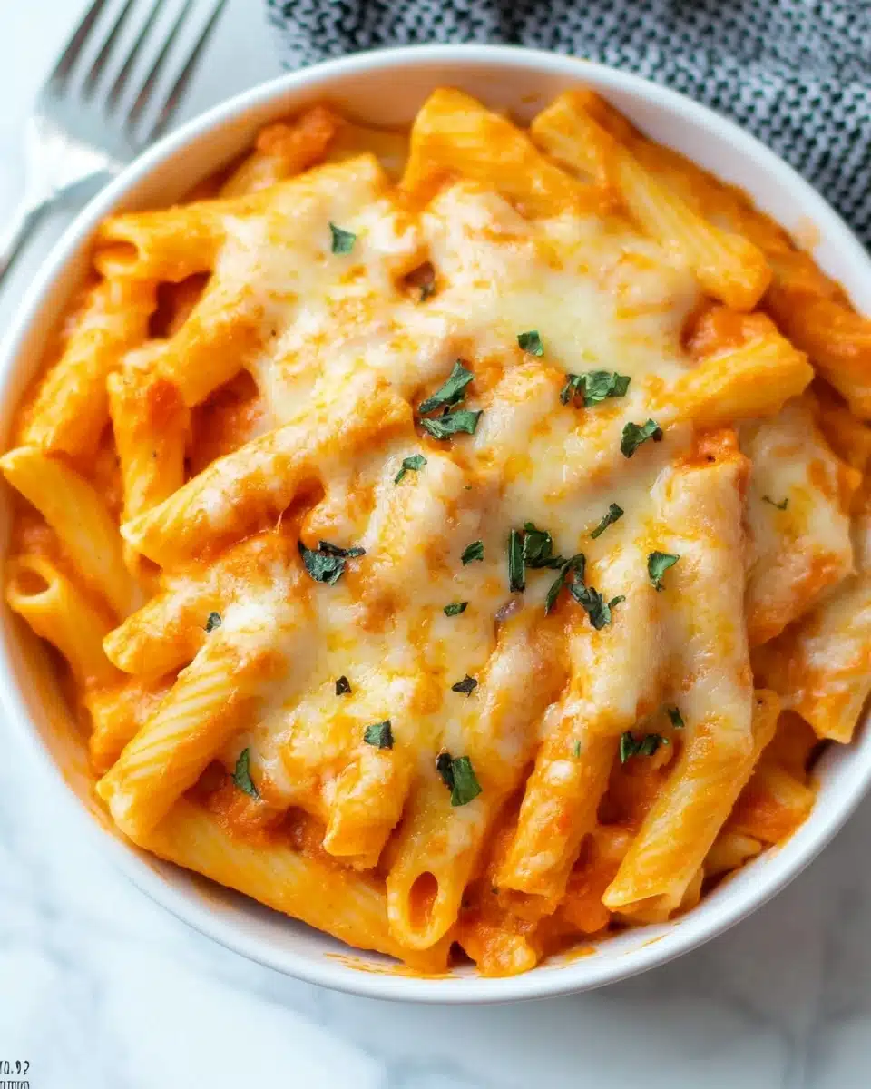 Dump and Start Instant Pot Creamy Ziti Recipe