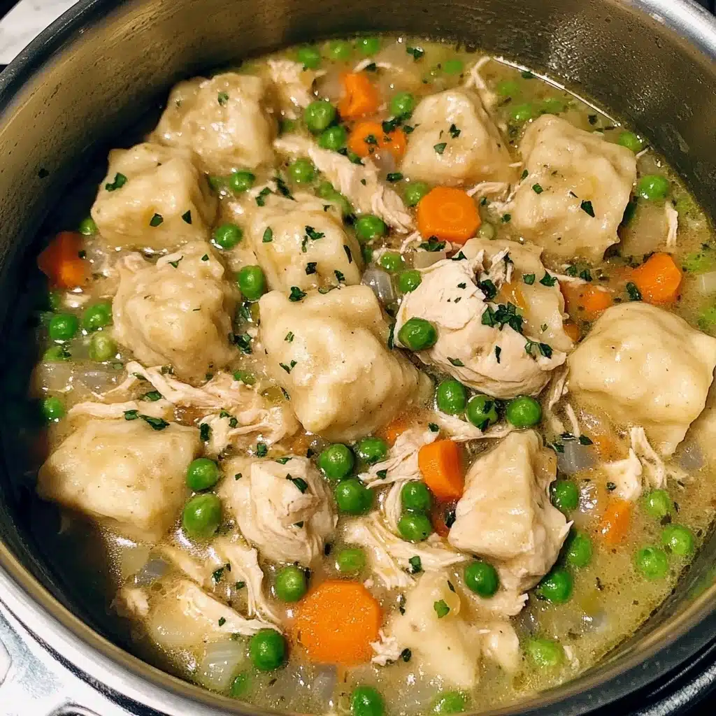Instant Pot Chicken and Dumplings Recipe - Recipe Image