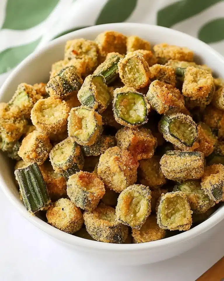 Crispy Fried Okra Recipe