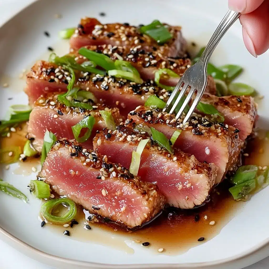 Six-Minute Seared Ahi Tuna Steaks Recipe - Recipe Image