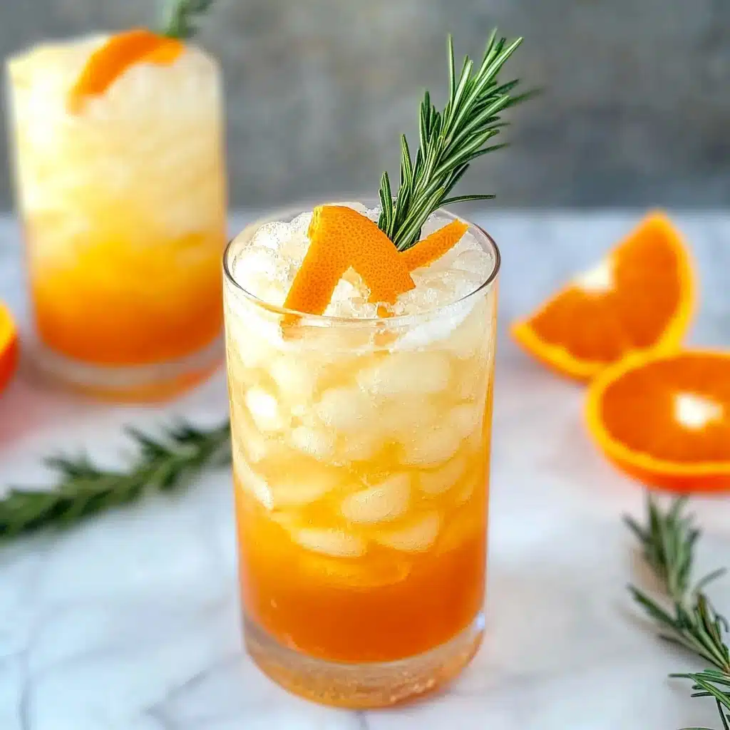 Citrus and Rosemary Spritz Cocktail Recipe - Recipe Image