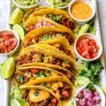 Crispy Beef Tacos (Baked Not Fried!) Recipe
