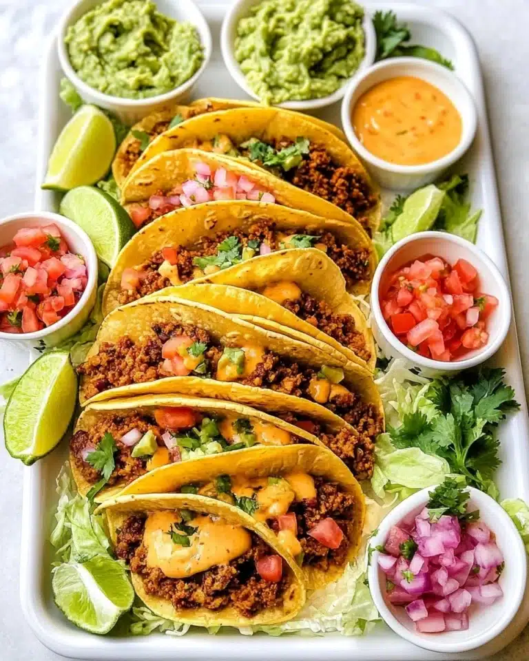 Crispy Beef Tacos (Baked Not Fried!) Recipe
