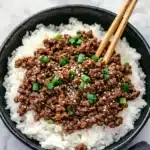 Korean Ground Beef and Rice Bowls Recipe