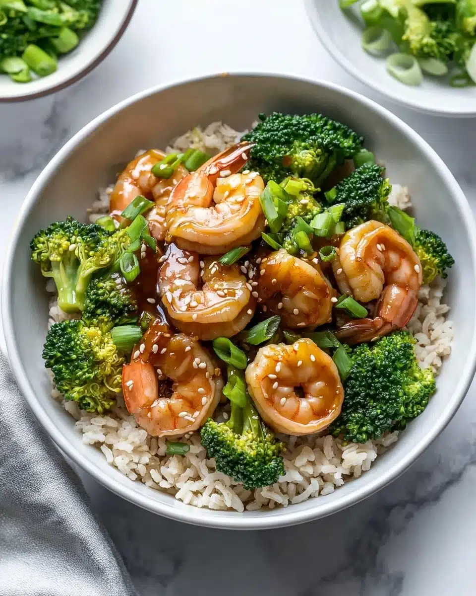 Shrimp & Broccoli Stir Fry Recipe