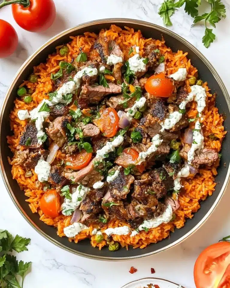 Steak & Queso Rice Recipe