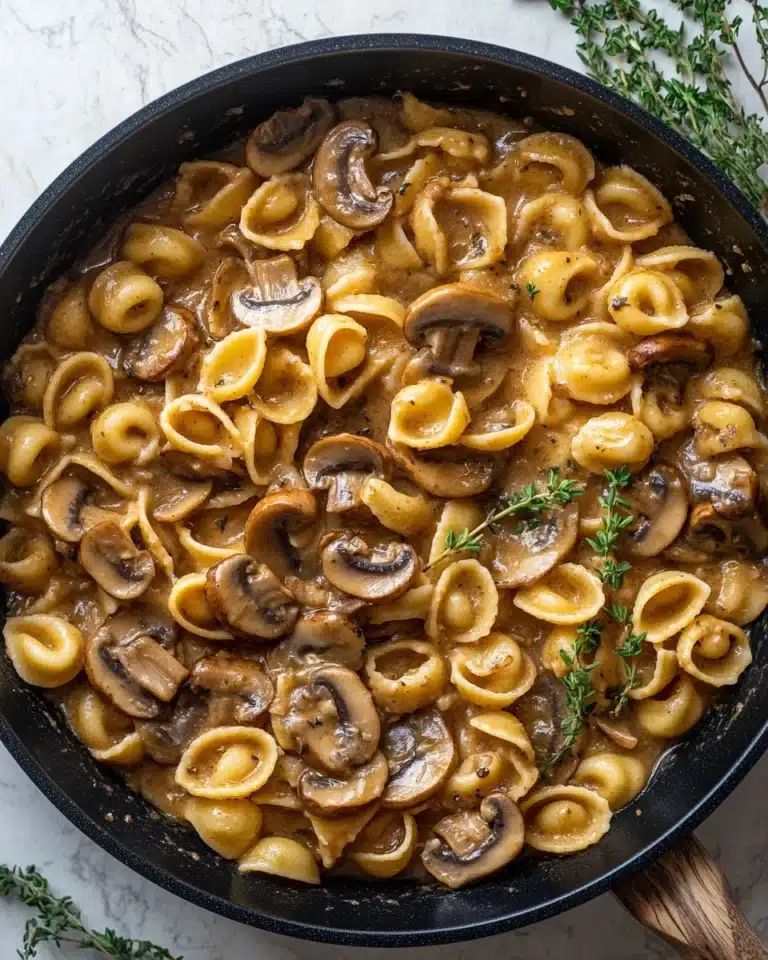 One Pot French Onion Pasta Recipe