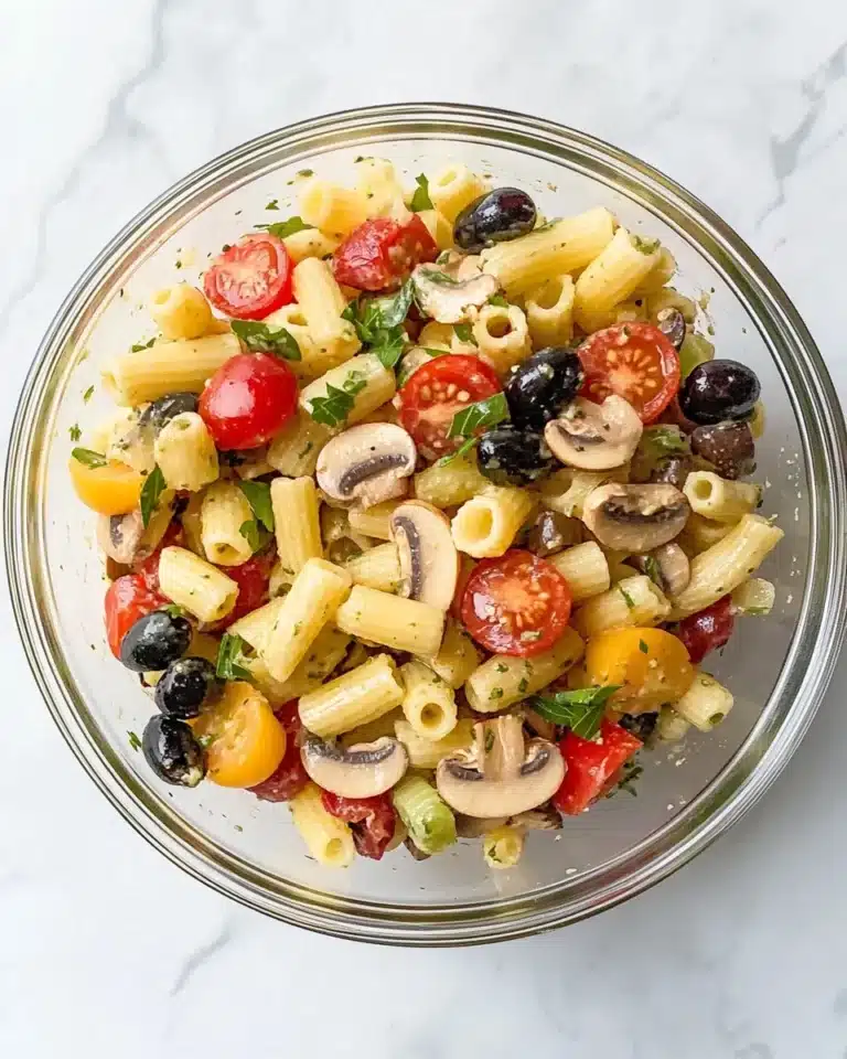 Great Greek Pasta Salad Recipe