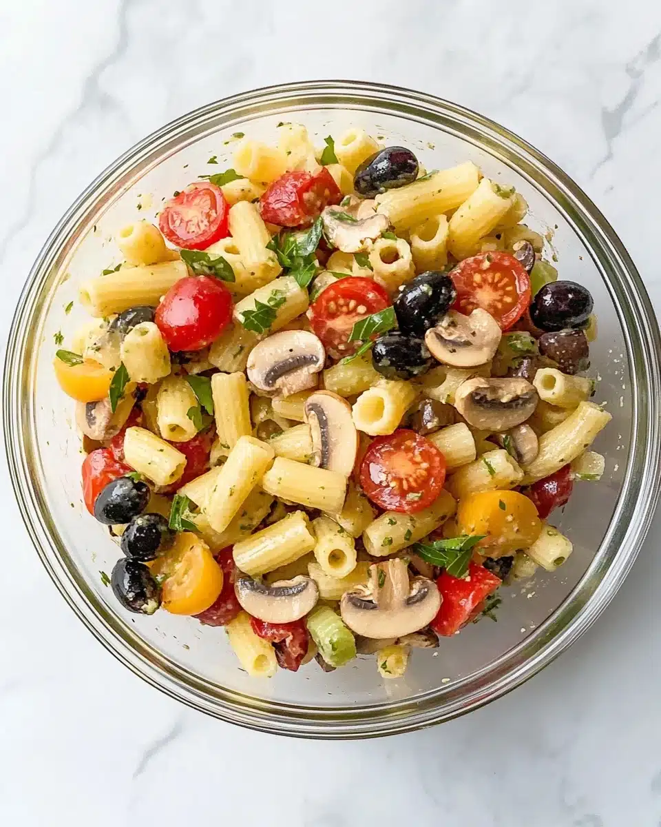 Great Greek Pasta Salad Recipe