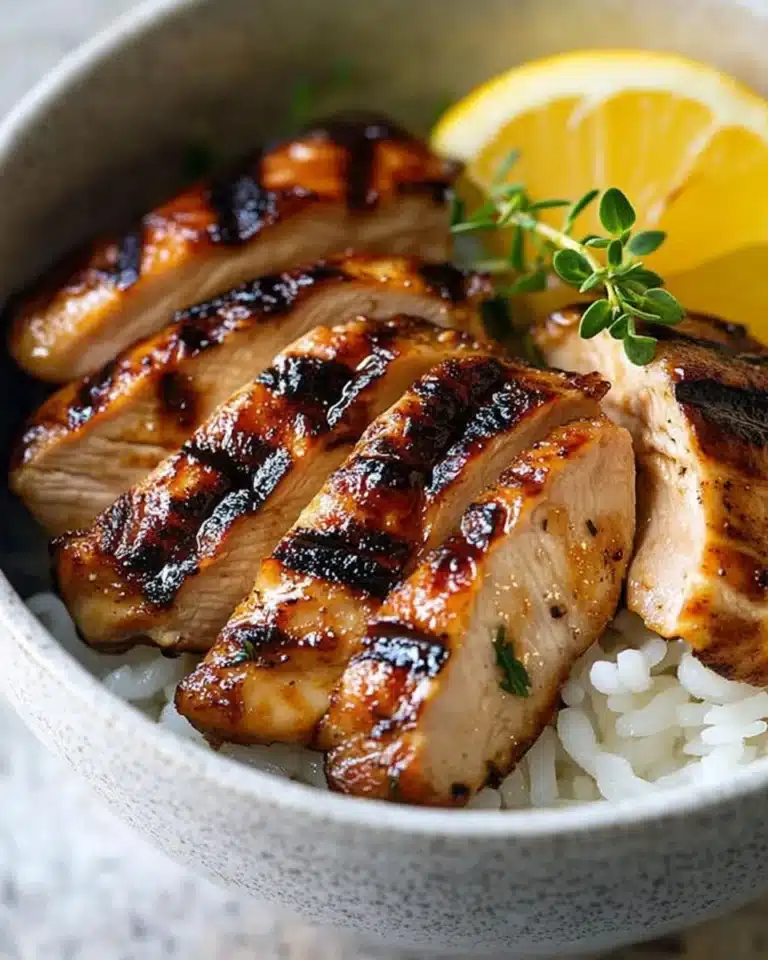 The Best Grilled Chicken Recipe