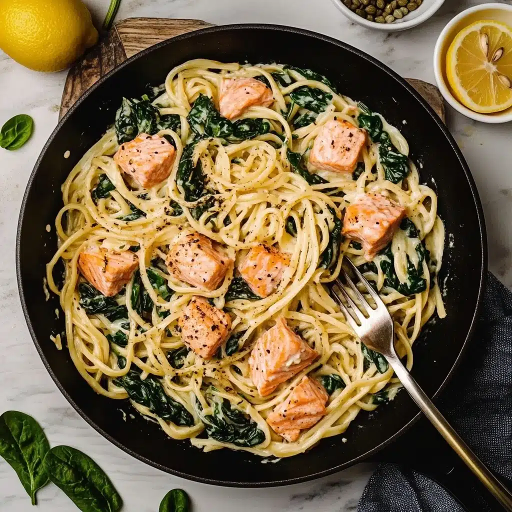 The Best Creamy Salmon Pasta Recipe - Recipe Image