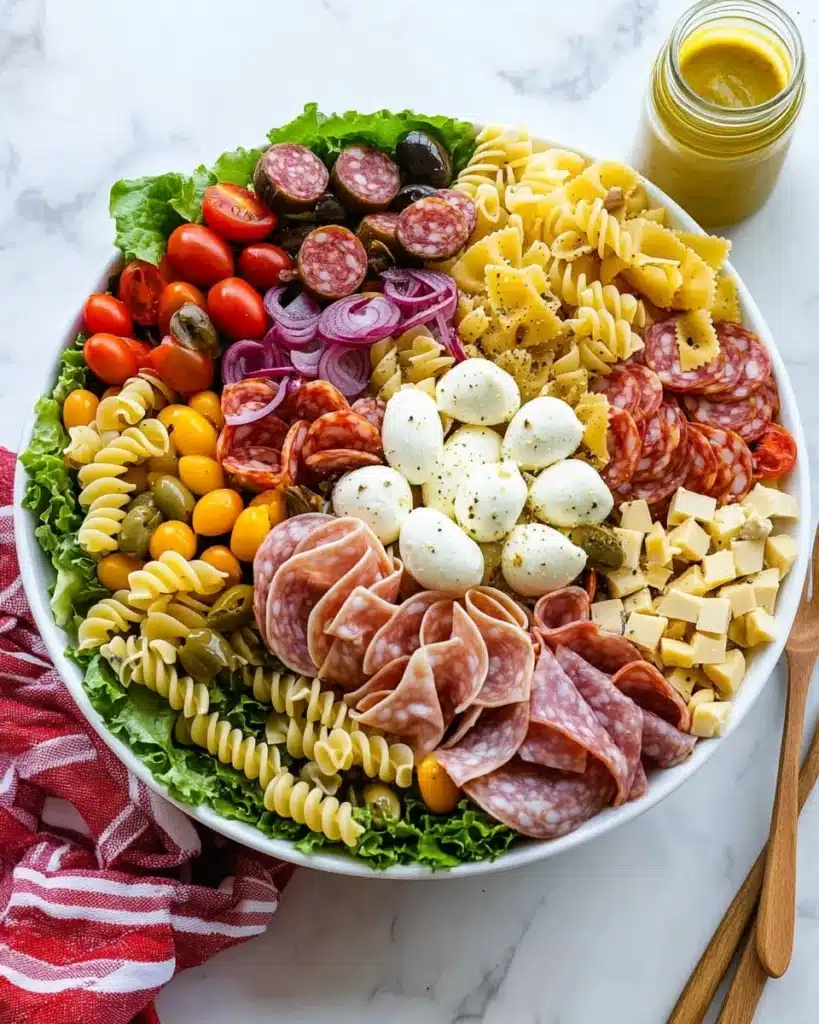 Antipasto Pasta Salad Recipe