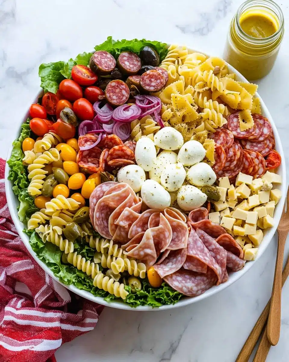 Antipasto Pasta Salad Recipe