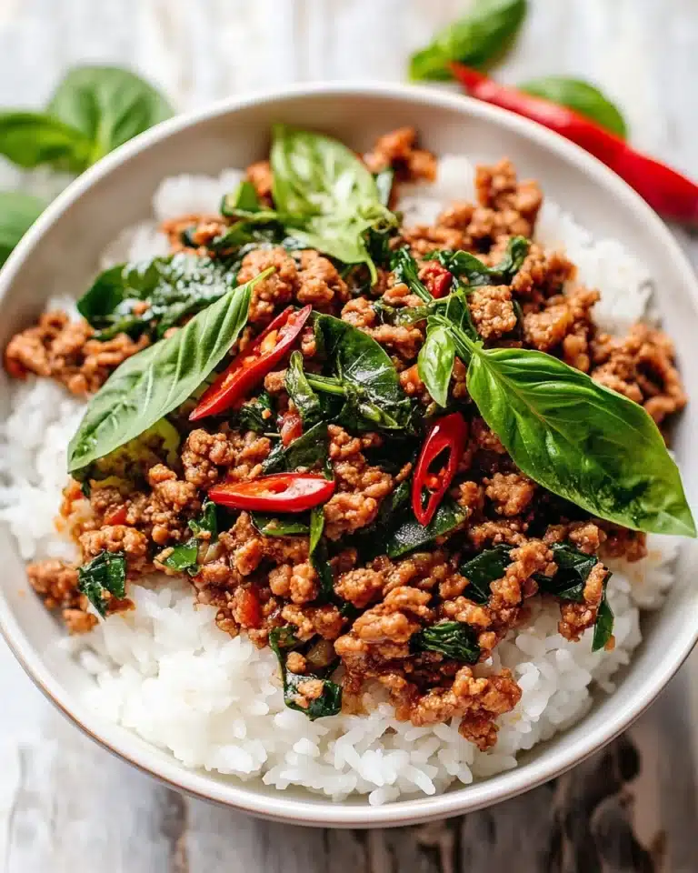 Thai Basil Chicken Recipe