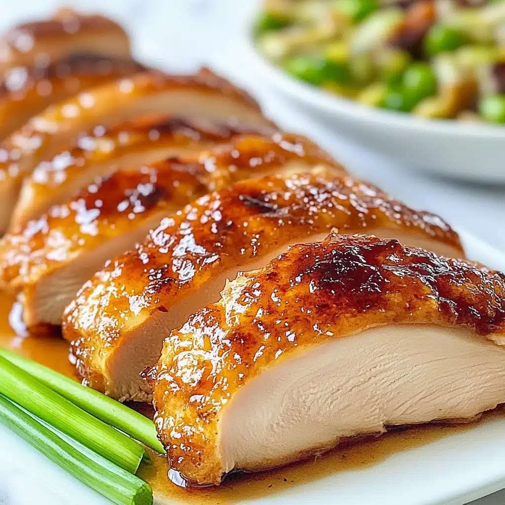 Honey Dijon Garlic Chicken Breasts Recipe - Recipe Image