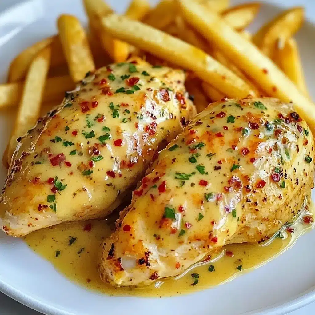 Chicken Fillet in Spicy, Creamy Garlic-Parmesan Sauce Recipe - Recipe Image