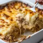 Cheesy Ground Beef and Rice Casserole Recipe