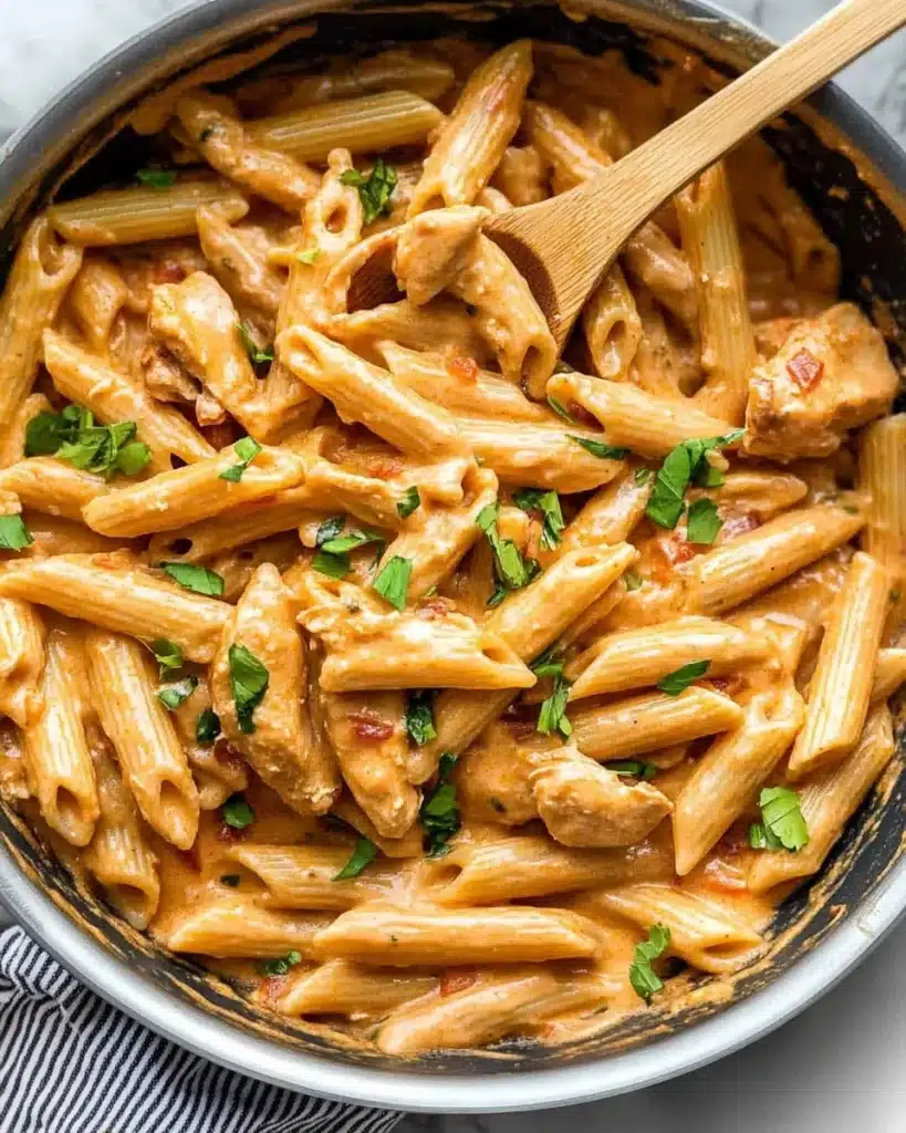 One Pot Creamy Cajun Chicken Pasta Recipe