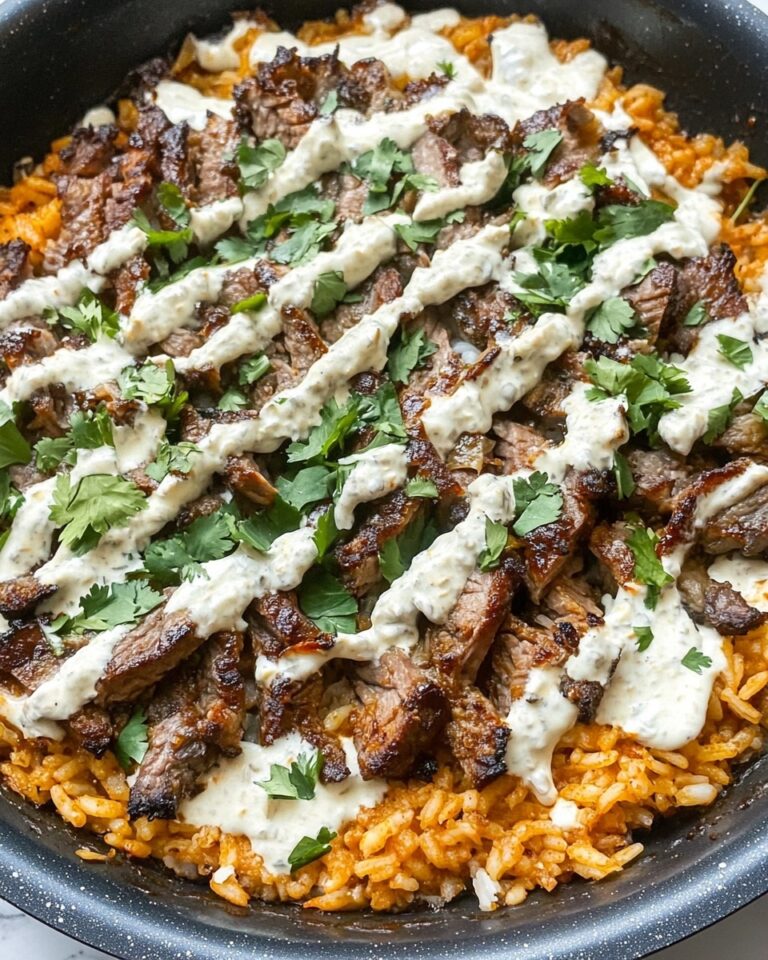 Cheesy Steak & Cilantro Lime Rice Wraps Recipe