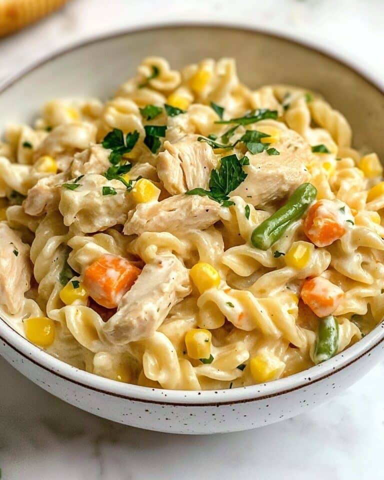 Chicken Pot Pie Pasta Recipe