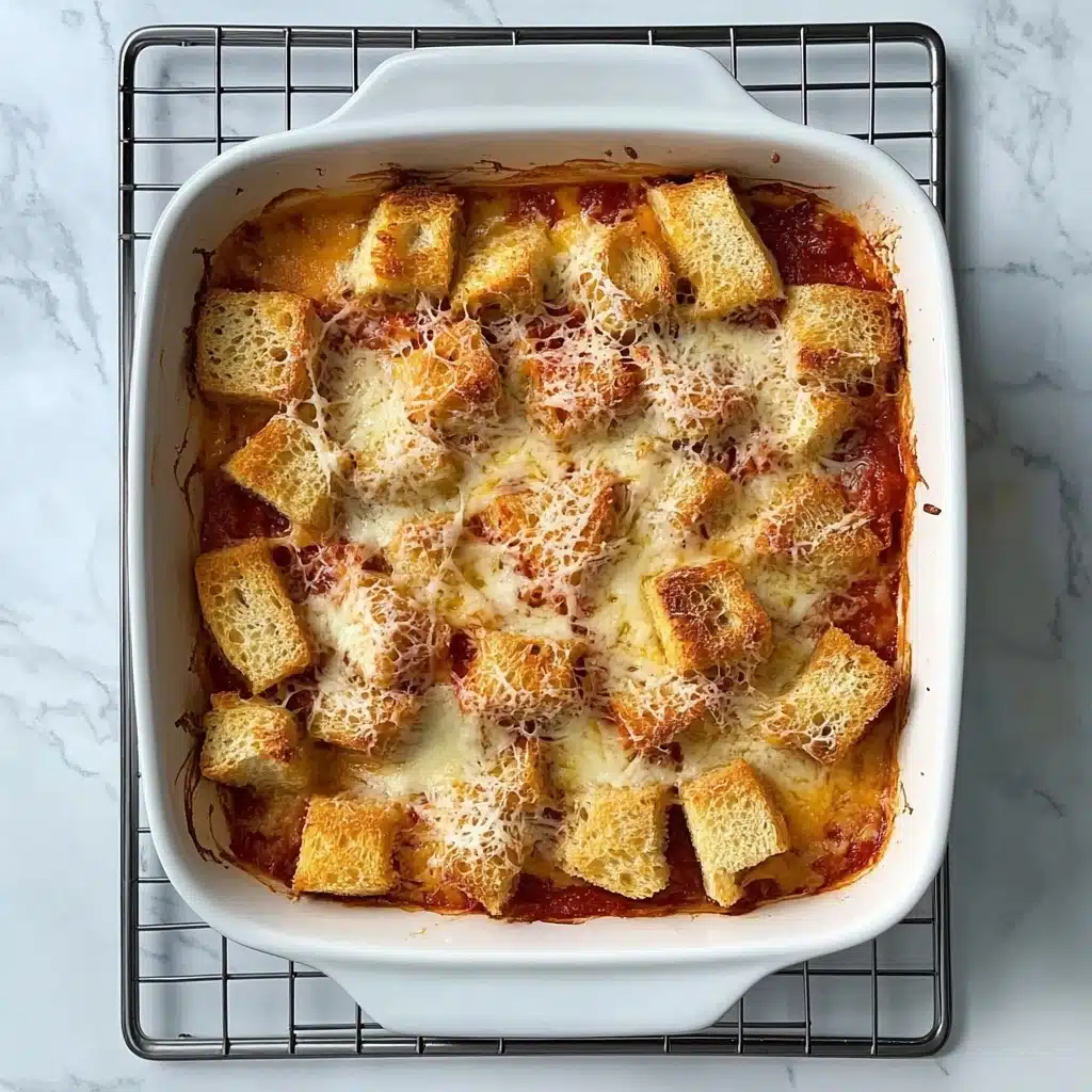 Tomato Soup and Grilled Cheese Casserole Recipe - Recipe Image