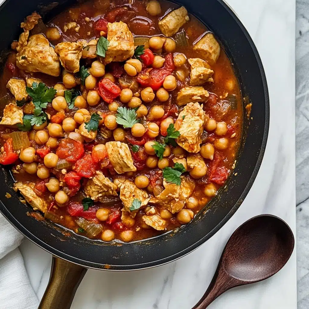 Cumin Chicken & Chickpea Skillet Recipe - Recipe Image