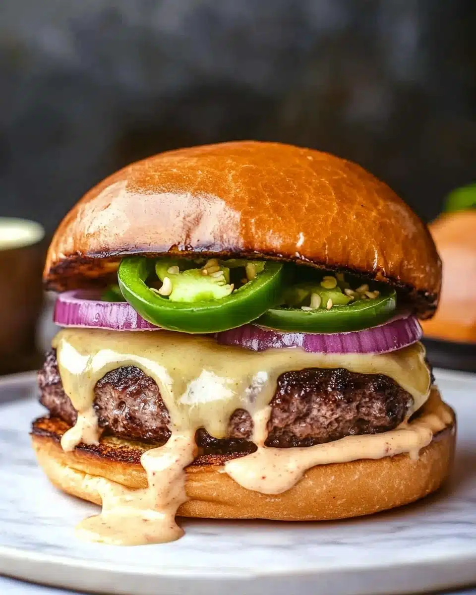 Queso Burgers Recipe