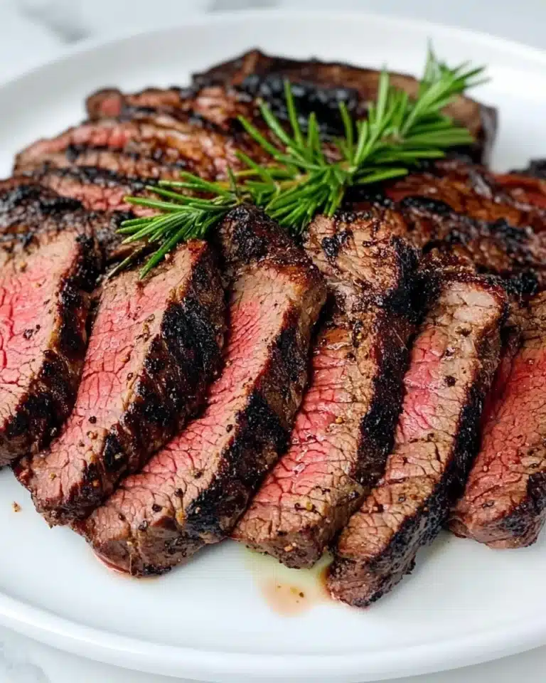 Deliciously Good Flank Steak with Cocoa-Coffee Rub Recipe