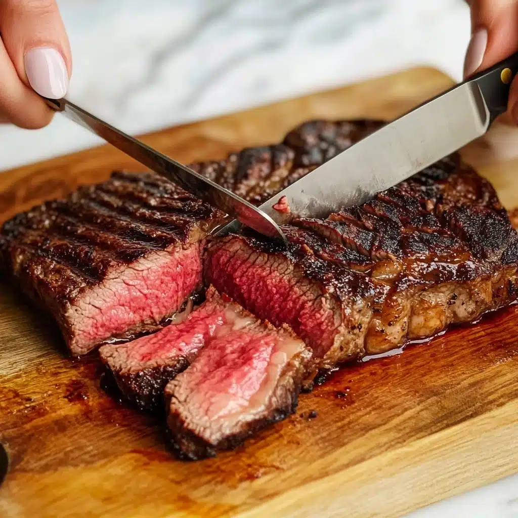 Slow-Smoked Porterhouse Steaks Recipe - Recipe Image