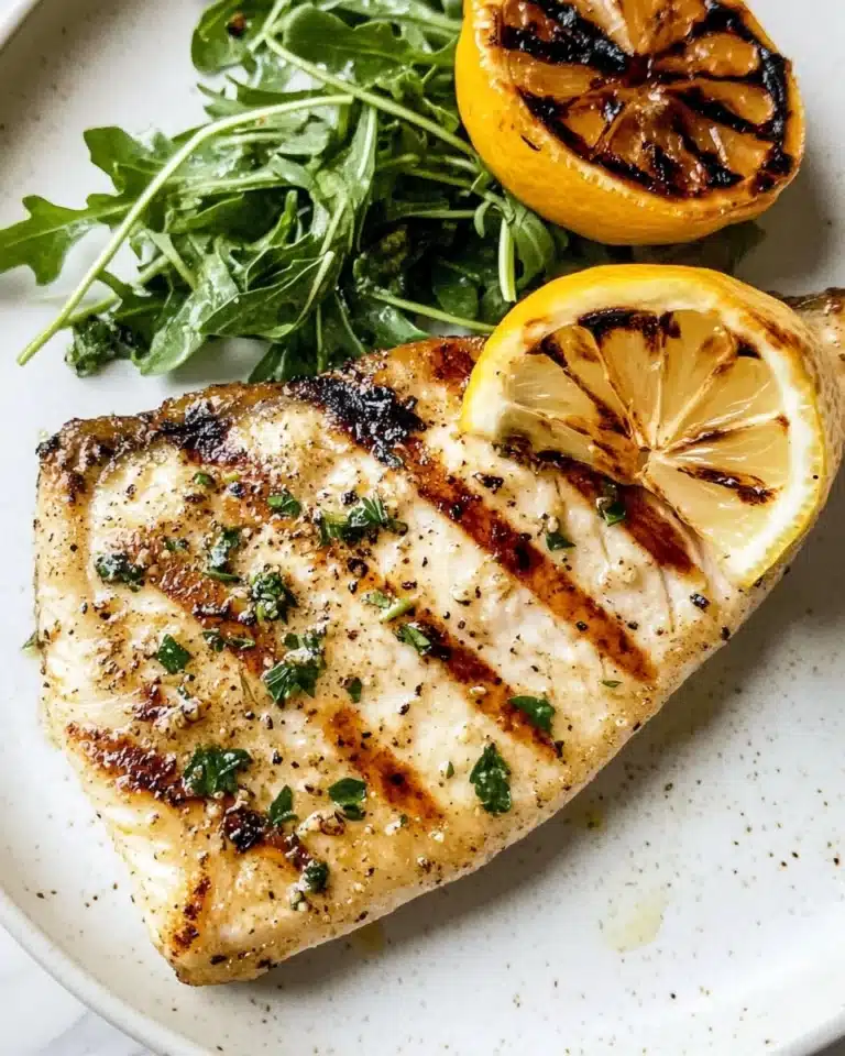 Grilled Swordfish Recipe