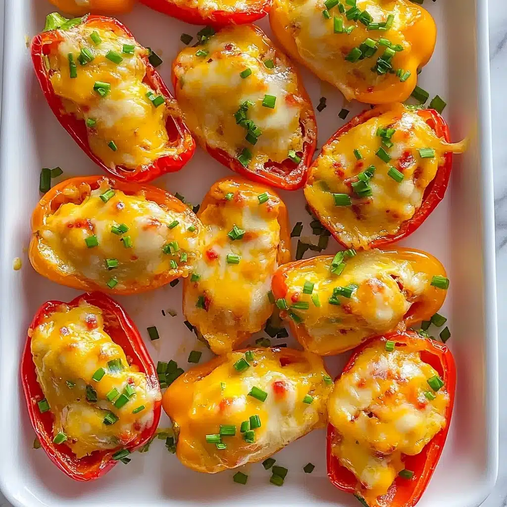 Pimento Cheese-Stuffed Mini Peppers Recipe - Recipe Image