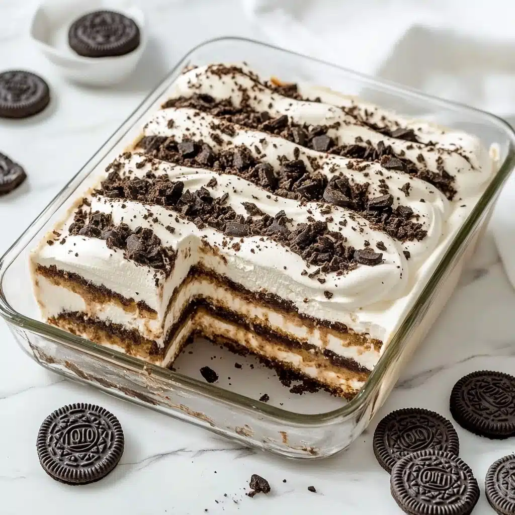 No Bake Ice Cream Sandwich Cake Recipe - Recipe Image