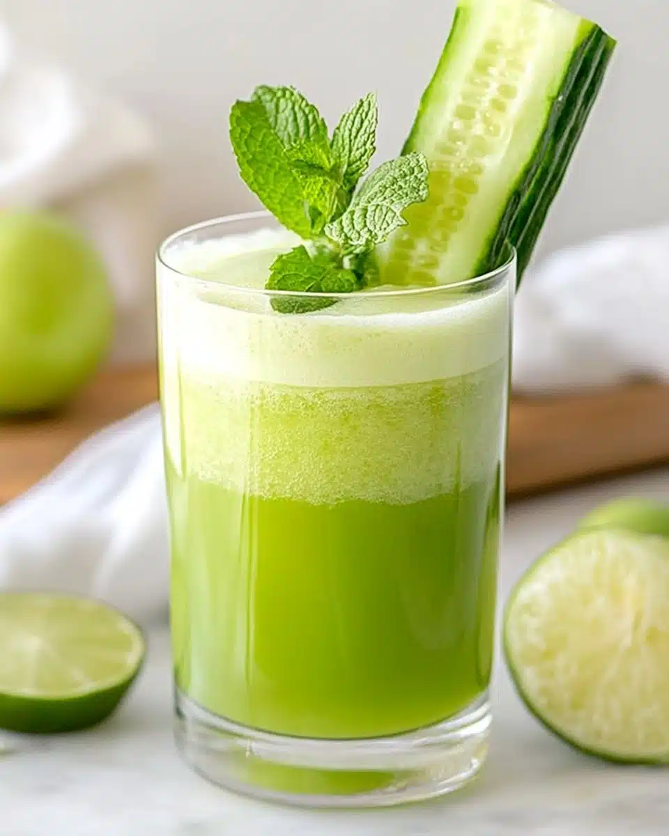 Cucumber Mint Cooler Recipe