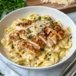 Grilled Chicken Alfredo Pasta Recipe